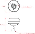 ZDIGGPS160 GPS160 Czujnik GPS TriNav z wyjściem NMEA 0183