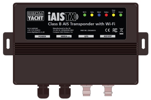 ZDIGIAISTXPL - IASTX PLUS Transponder AIS klasy B z Wi-Fi i NMEA200 ZDIGIAISTXPL - IASTX PLUS Transponder AIS klasy B z Wi-Fi i NMEA200
