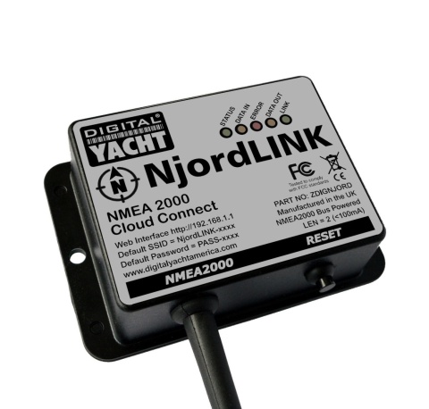 ZDIGNJORD NjordLINK Brama NMEA 2000 do chmury ZDIGNJORD NjordLINK Brama NMEA 2000 do chmury