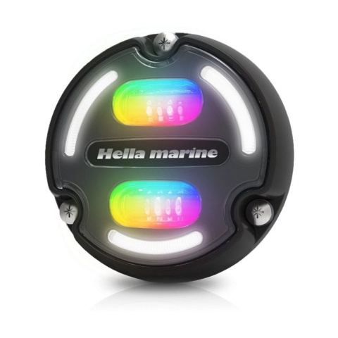 Zestaw Lampy Hella Apelo A2,30W, RGB, ob. alumin. czarna, p. szary + Apelo Light Controller [2LT 016 148-002 + 5XA 285 814-001]