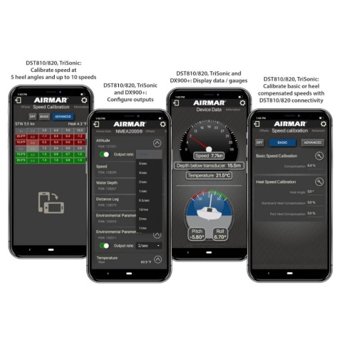 DST820-PV-N2 Przetwornik plastikowy DST820 Smart Multisensor, PSTI, z Bluetooth, NMEA 2000, 235 kHz