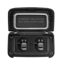 SC-V-P1 Wodoodporne podwójne gniazdo 125V 20A AC