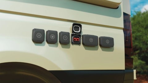 SC-V-S1 Złącze solarne Anderson 50A, czerwone, seria Ventura