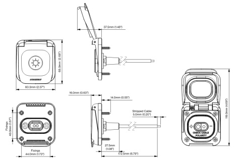 SC-V-S2 Połączenie solarne SAE, seria Ventura