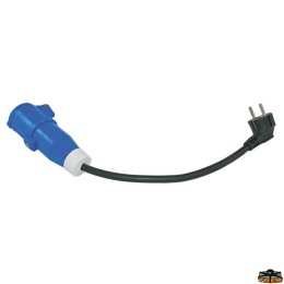 Z2082035 Adapter CE/Schuko 250V/16A z kablem 50cm